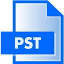 PST File Extension Icon 128x128 png